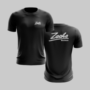 Zeche Bochum - T-Shirt - Logo - Black - XS bis 3 XL - UINISEX, Damen, Herren, Frauen, Männer